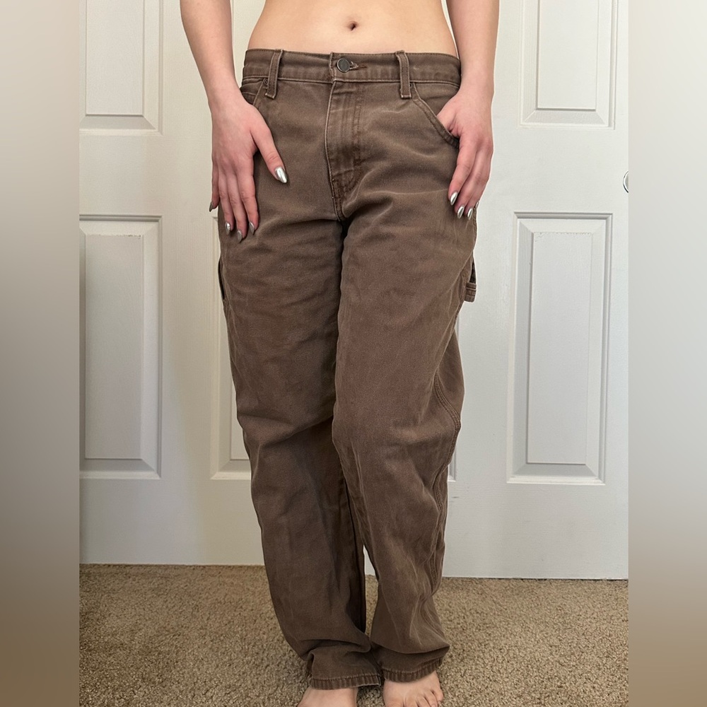Dickies Brown Straight Leg Pants